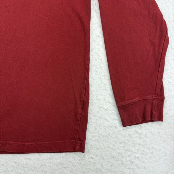 RedHead Shirt Mens XL Red Henley Long Sleeve Cotton Outdoors Hiking - Picture 4 of 10